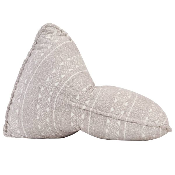 vidaXL ビーズクッション ソファ ライトブラウン 布製 パッチワーク