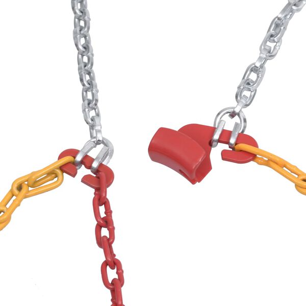 vidaXL カータイヤ用スノーチェーン 2点 16mm SUV 4x4 サイズ 400