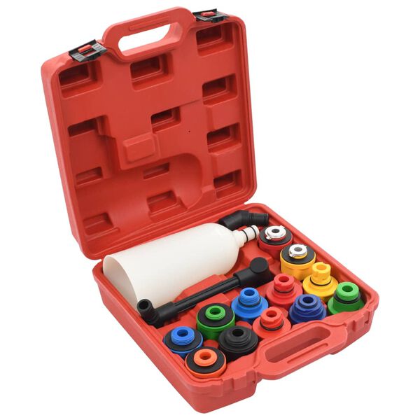 vidaXL エンジンオイルフィラー 15点セット