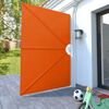 vidaXL 折りたたみ式 テラス用 サイドオーニング テラコッタ 240x160cm
