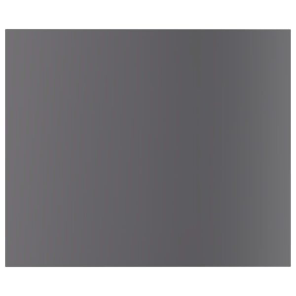 vidaXL 本棚ボード 8点 ハイグロスグレー 60x50x1.5cm エンジニアリングウッド