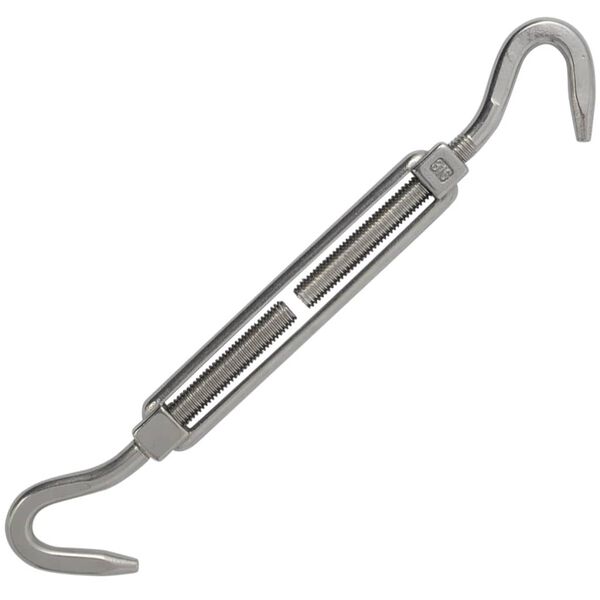 vidaXL サンシェード専用 取付キット 5点 ステンレススチール製