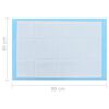 vidaXL ペット用トレーニングパッド 200点 90x60cm 不織布