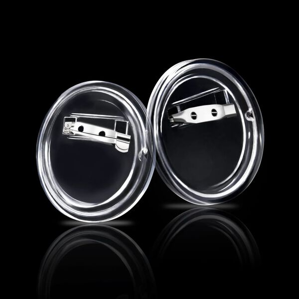 vidaXL 缶バッジキット 安全ピン付き 100セット アクリル製 44mm