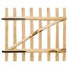 vidaXL シングルフェンスゲート ヘーゼルウッド 100x90cm