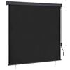 vidaXL 屋外用ローラーブラインド 160x250cm アントラシート