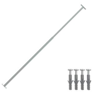 vidaXL 窓用防犯バー 調整可能 710-1200mm