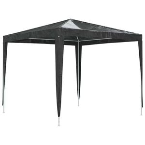 vidaXL プロ仕様 パーティーテント 2.5 x 2.5 m アントラシート 90 g/㎡