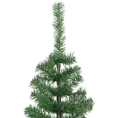 vidaXL フェイククリスマスツリー L 240cm グリーン