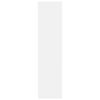 vidaXL ワードローブ ホワイト 50x50x200cm エンジニアリングウッド