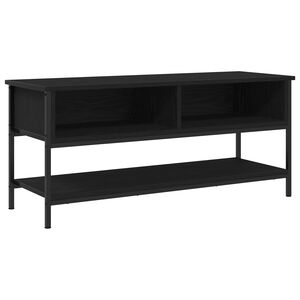 vidaXL テレビキャビネットセット 100 x 35 x 45 cm ブラックオーク エンジニアードウッド