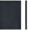 vidaXL ガーデンプライバシースクリーン PVC製 35 x 0.19 m マットダークグレー