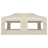 vidaXL プロ仕様 折りたたみ式パーティーテント ウォール付き アルミ製 6x3m クリーム