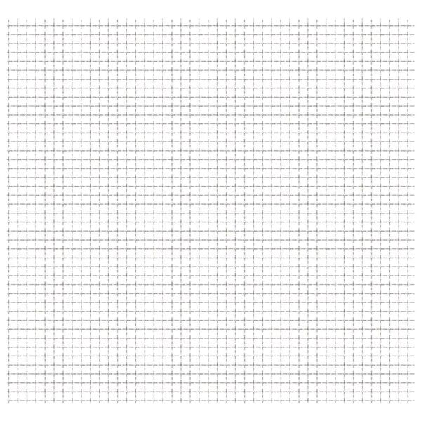 vidaXL ガーデンワイヤーフェンス クリンプ金網 ステンレススチール製 50×50cm 21x21x2.5mm