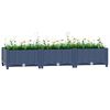 vidaXL レイズドベッド 120x40x23cm ポリプロピレン製