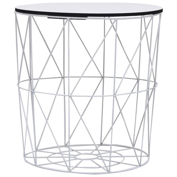 vidaXL コーヒーテーブル 3点 ホワイト