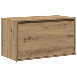 vidaXL ホールベンチ 80x40x45 cm 職人技のオーク材エンジニアードウッド