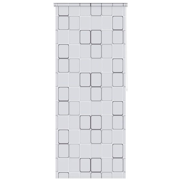 vidaXL シャワーローラーブラインド 120x240cm スクエア柄