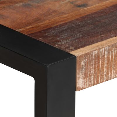 vidaXL ダイニングテーブル 60x60x75cm 無垢の再生木材
