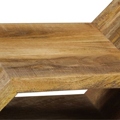vidaXL コンソールテーブル マンゴー無垢材 90x35x76cm
