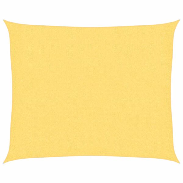 vidaXL サンシェードセイル 160g/m² ベージュ 2,5x3m 高密度ポリエチレン