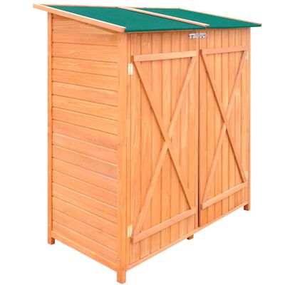 vidaXL 木製小屋 ガーデン道具小屋 収納室 大型