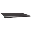 vidaXL オーニング用 交換用生地 アントラシート 600x350cm ポリエステル