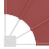 vidaXL 折りたたみ式 バルコニー用 サイドオーニング テラコッタ 140x140cm