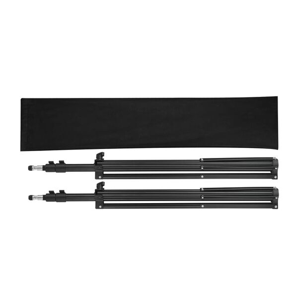 vidaXL 照明スタンド 2点 78-210cm (高さ)