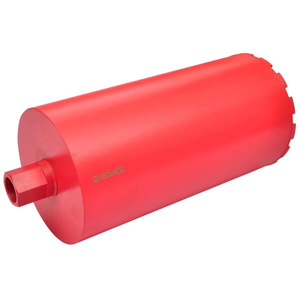 vidaXL 180x400 mm 湿乾式 ダイヤモンドコアドリルビット