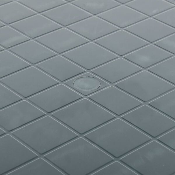 vidaXL ガーデンテーブル 89cm プラスチック製 グリーン