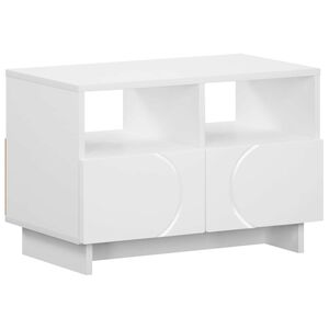 vidaXL テレビスタンド 60 x 34.5 x 40 cm ホワイト エンジニアードウッド