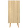 vidaXL サイドボード ソノマオーク 90x30x72cm エンジニアリングウッド