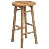 vidaXL ガーデン Stool ナチュラル &Oslash; 38 x 68 cm 竹
