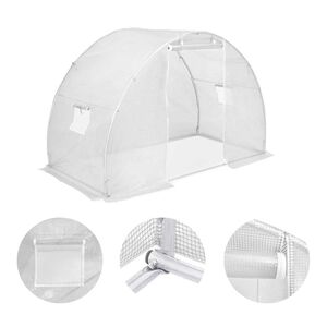 vidaXL 温室 4.5m&sup2; 300x150x200cm