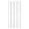 vidaXL 縦型ブラインド 布製 150x180cm ホワイト