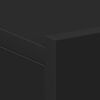 vidaXL 壁面取付型ナイトテーブル ブラック 40x30x15cm エンジニアリングウッド