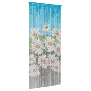 vidaXL 虫用ドアカーテン multicolor 200 x 90 cm 竹