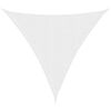 vidaXL サンシェード 4.5x4.5x4.5m 三角形 オックスフォード生地 ホワイト