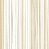 vidaXL ストリングカーテン 2点 100x250cm クリーム