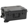 vidaXL ポータブルフライトケース ブラック 62.5x50x28.5 cm PP