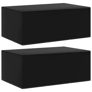 vidaXL ガーデン家具カバー 2点 7穴 225x143x90 cm