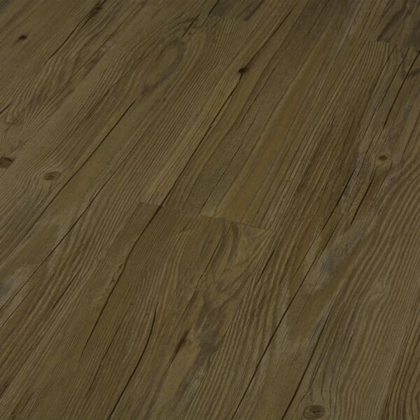 vidaXL 自己接着性 床張り板 4.46m&sup2; 3mm PVC ブラウン