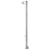 315940 vidaXL Garden Shower 215 cm Stainless Steel