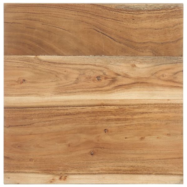 vidaXL サイドテーブル 40x40x35cm アカシア無垢材