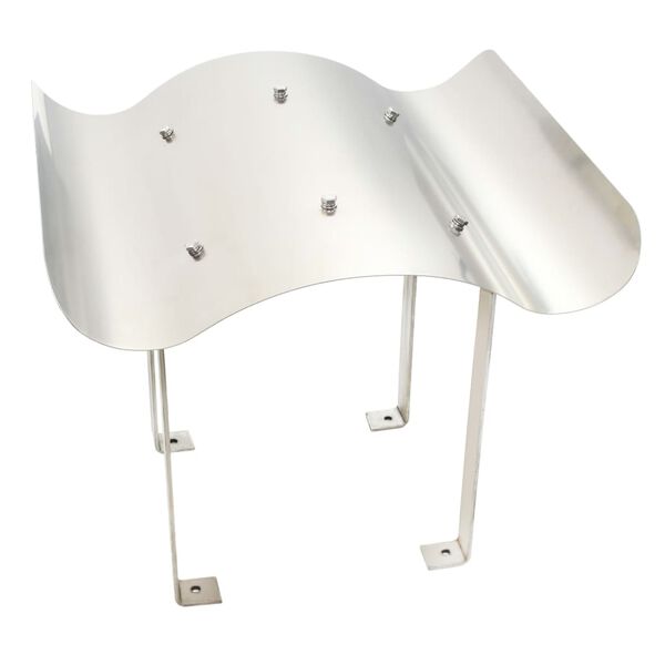 vidaXL 煙突の笠 ステンレススチール製 60 x 80 x 39 cm