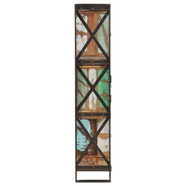 vidaXL 本棚 90x30x150 cm 無垢の再生木材