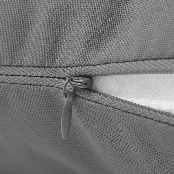 vidaXL 屋外ピロー 4点 45x45cm グレー