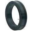 vidaXL フェンス結束線 250m 2.3/3.8 mm スチール 黒緑色
