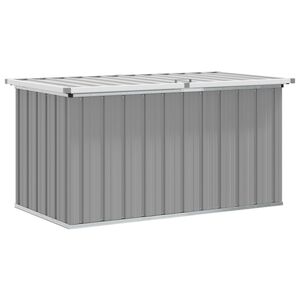 vidaXL ガーデン収納ボックス グレー 129x67x65 cm